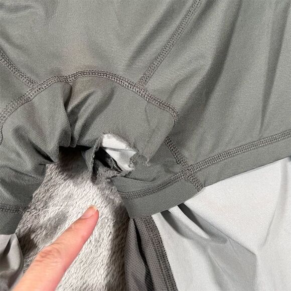 Lululemon Men's Gray Athletic Shorts Size S Lined Elastic Waist Casual See Note - Picture 11 of 13